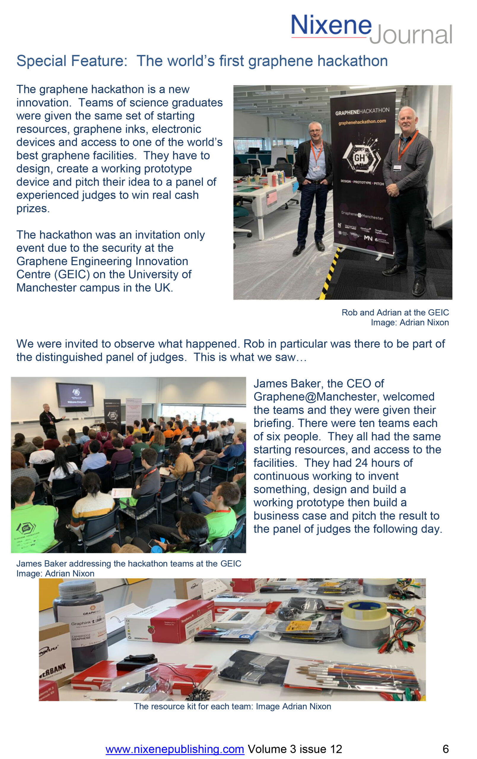 Nixene Journal Volume 3 Issue 12 Special Feature_1 (December 2019)