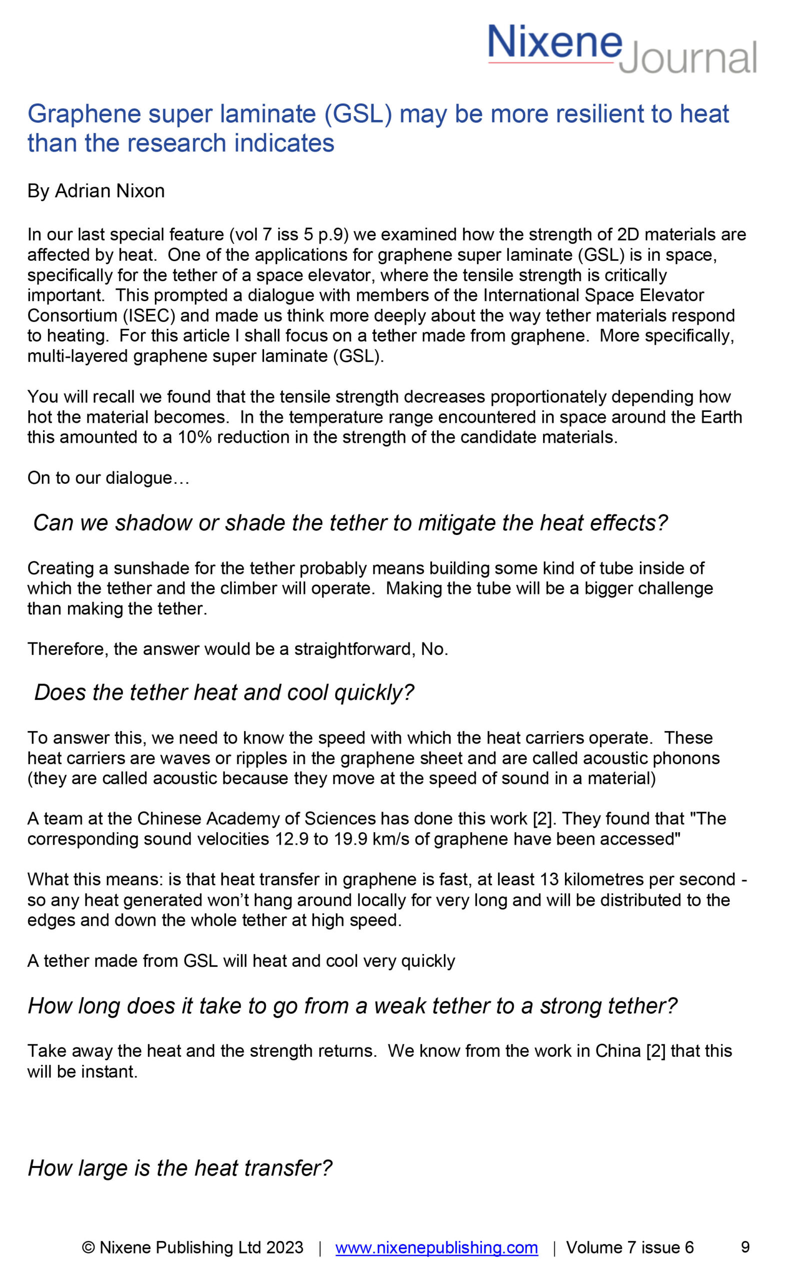 Nixene Journal Volume 7 Issue 6 Special Feature_1 (June 2023)