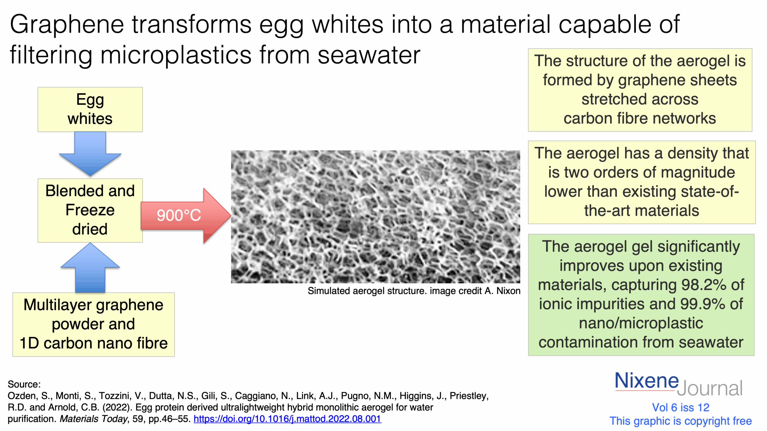 v6 i12 Graphene transforms egg whites into a material capable of filtering microplastics from seawater