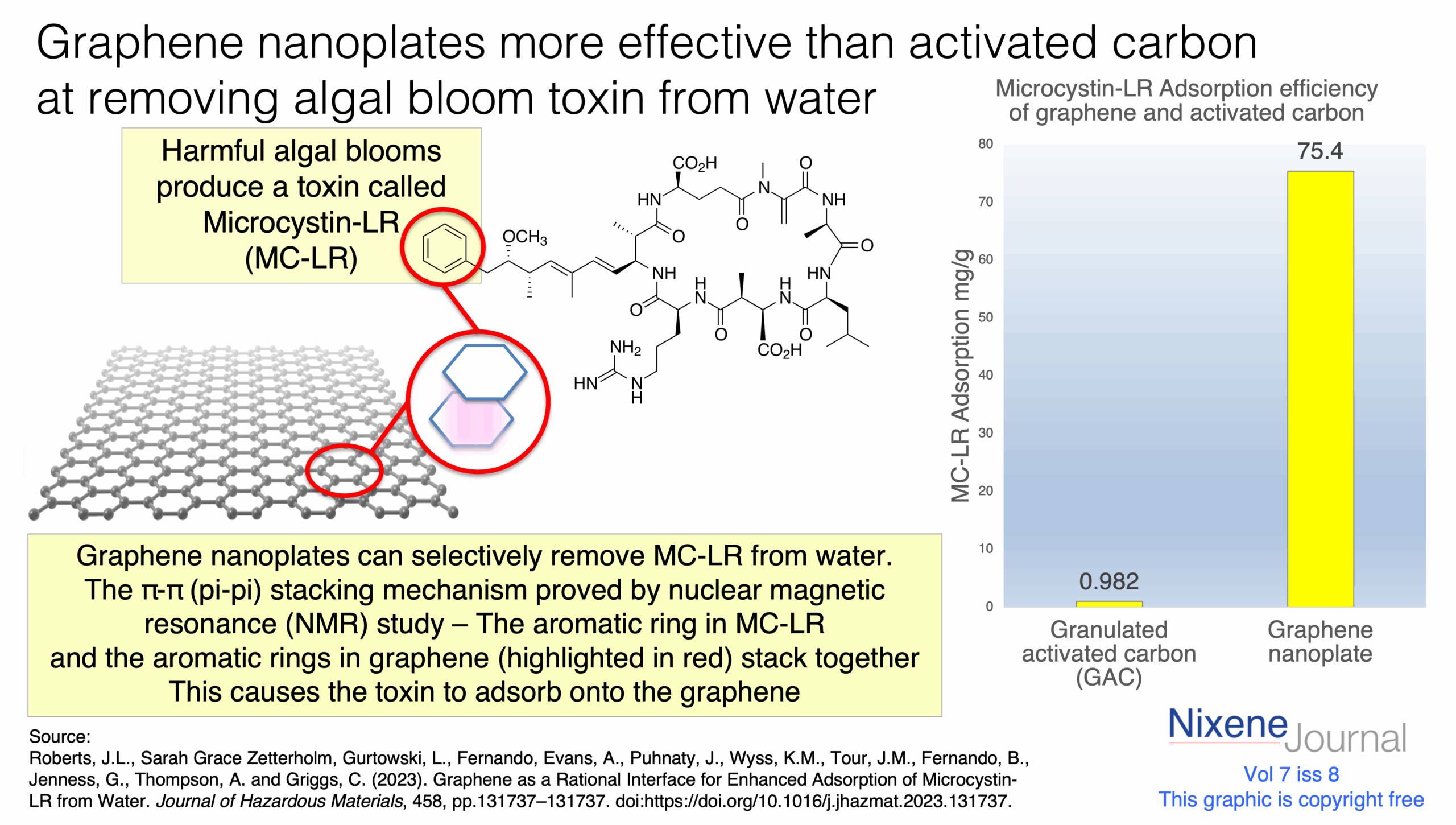 v7 i8 Algal toxin MC-LR adsorbed by graphene