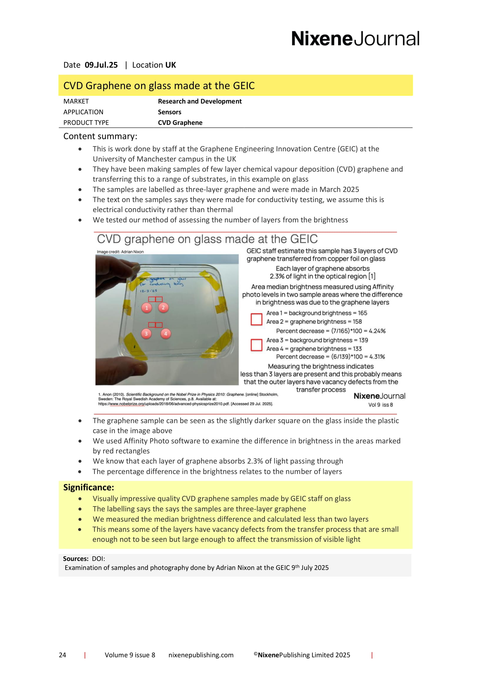 Nixene Journal Volume 9 Issue 8 Article 24