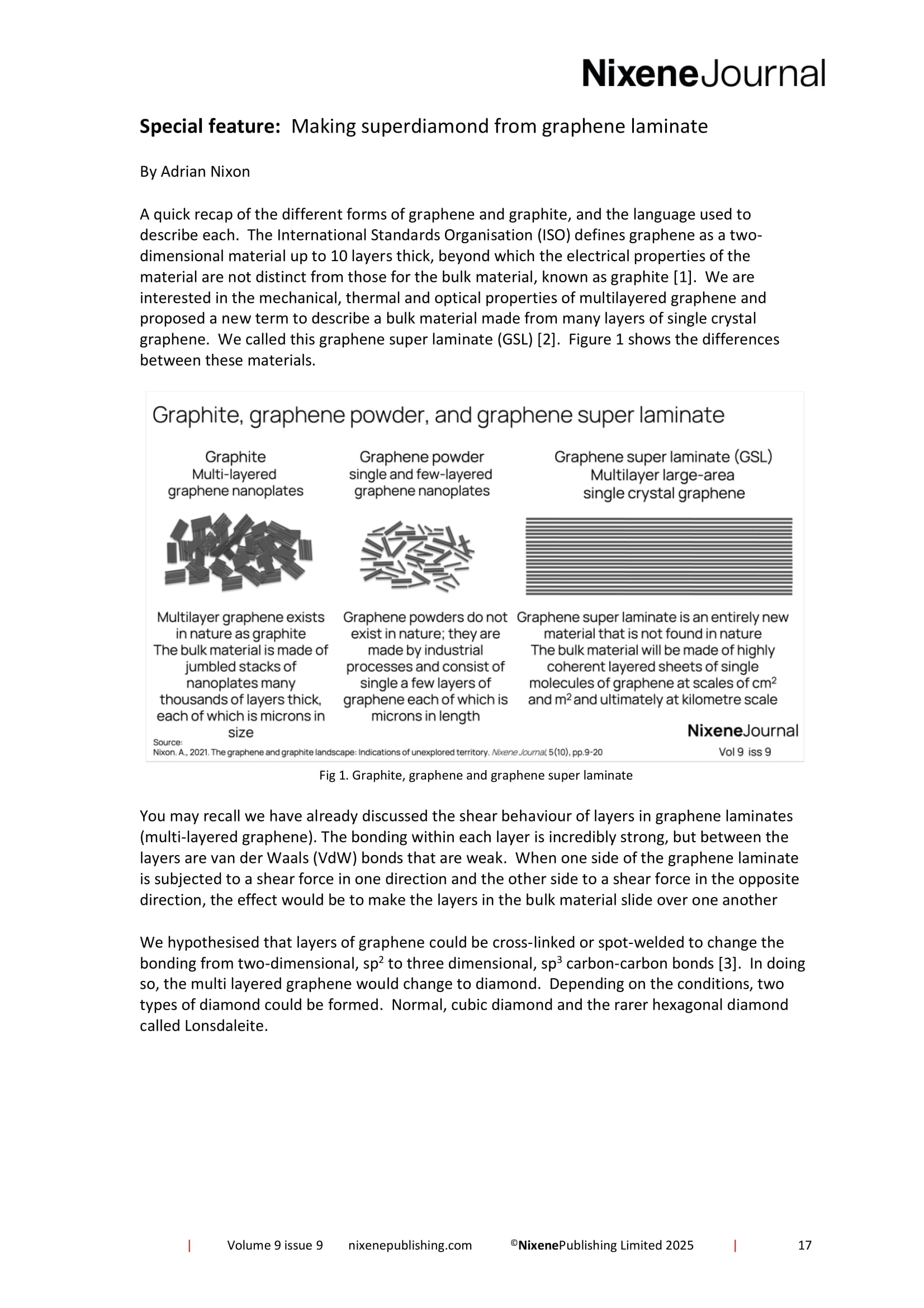 Nixene Journal Volume 9 Issue 9 Special Feature 2 (September 2025)