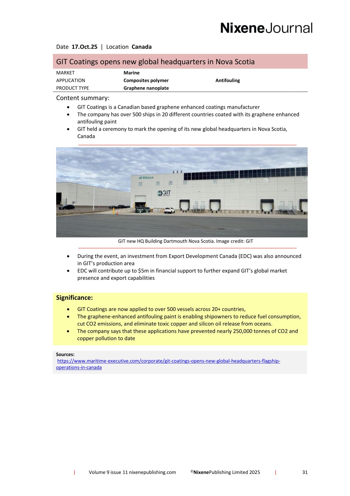 Nixene Journal Volume 9 Issue 11-31 (November 2025)