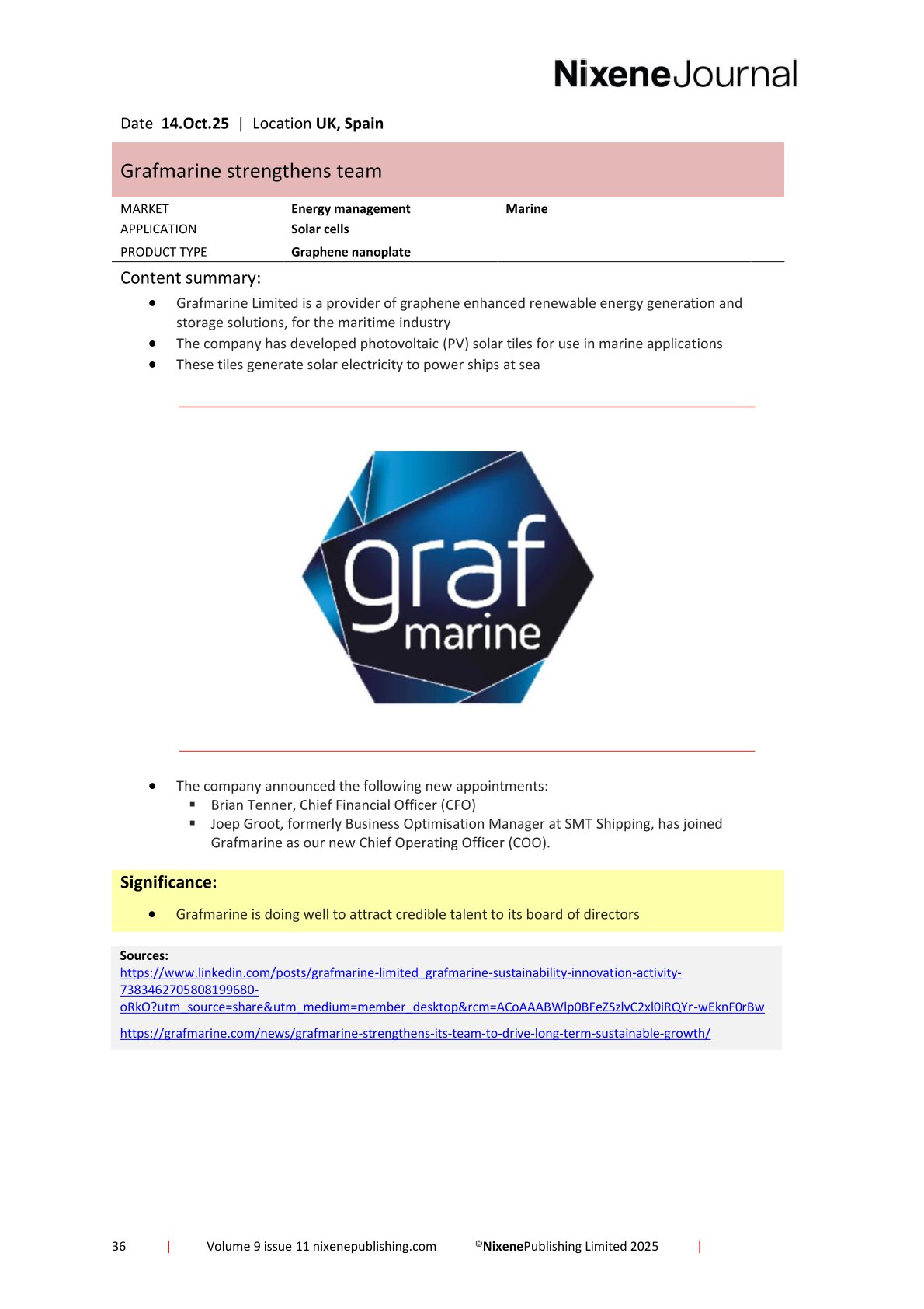 Nixene Journal Volume 9 Issue 11-36 (November 2025)