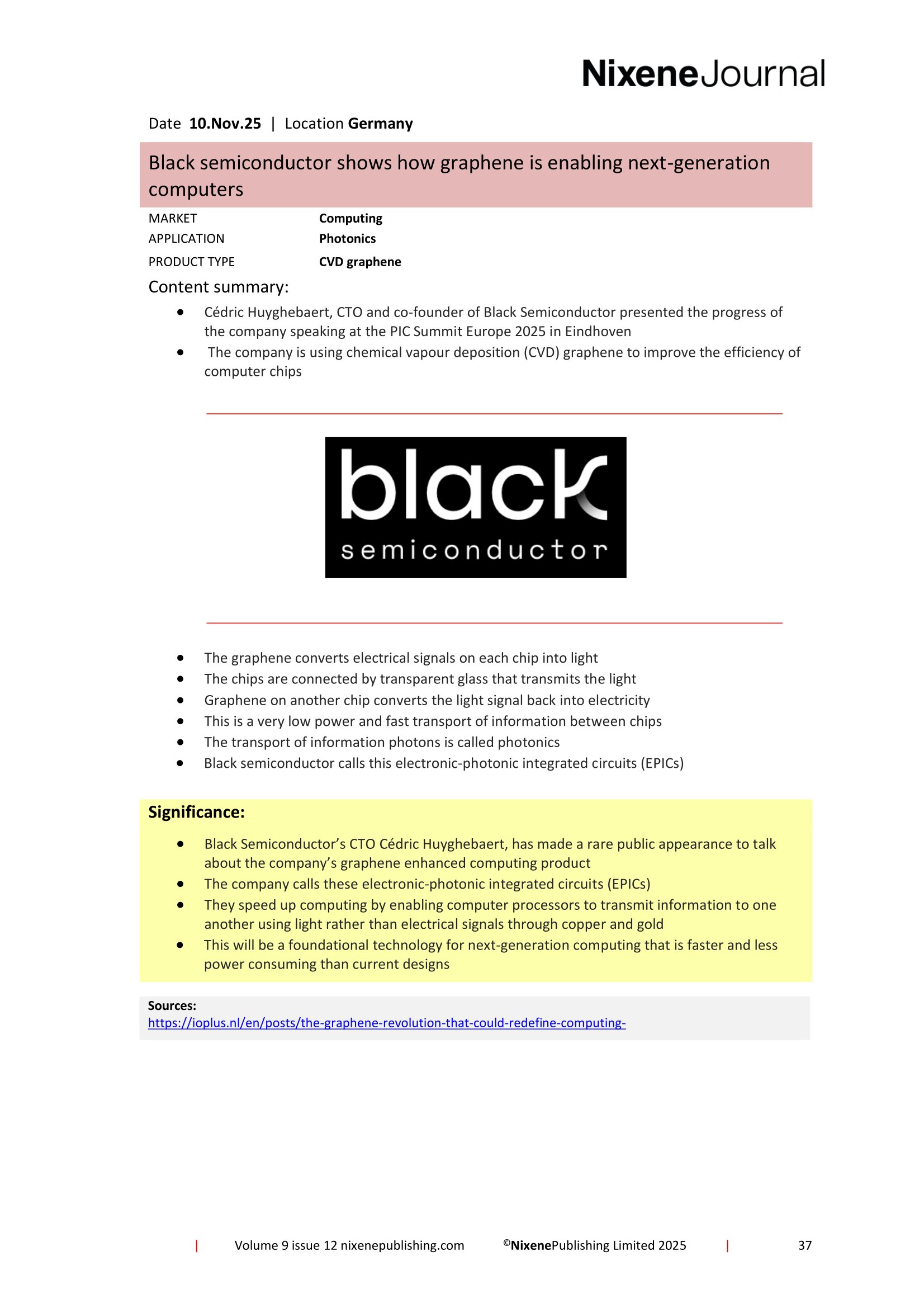 Nixene Journal Volume 9 Issue 12-37 (December 2025)