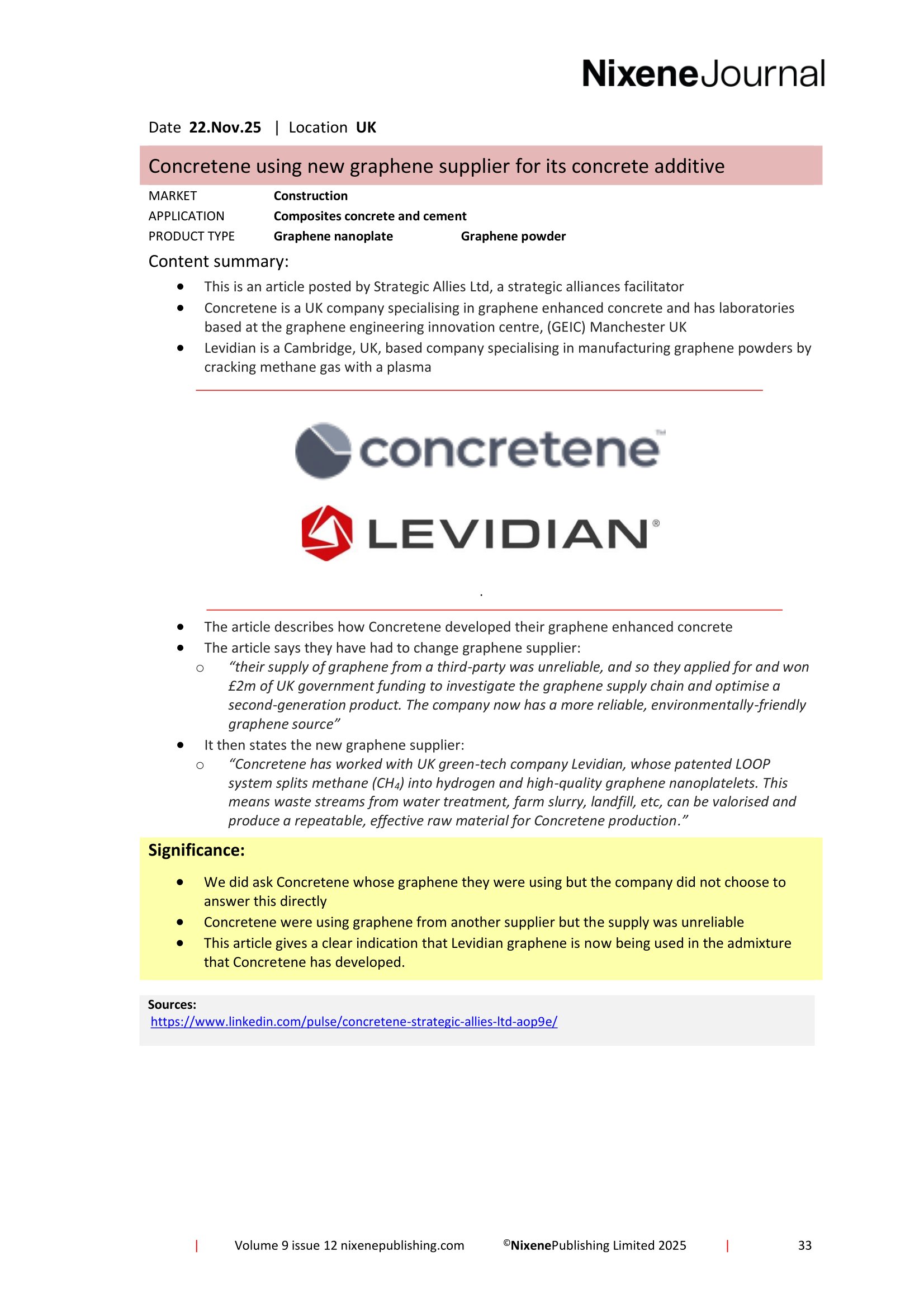 Nixene Journal Volume 9 Issue 12-33 (December 2025)