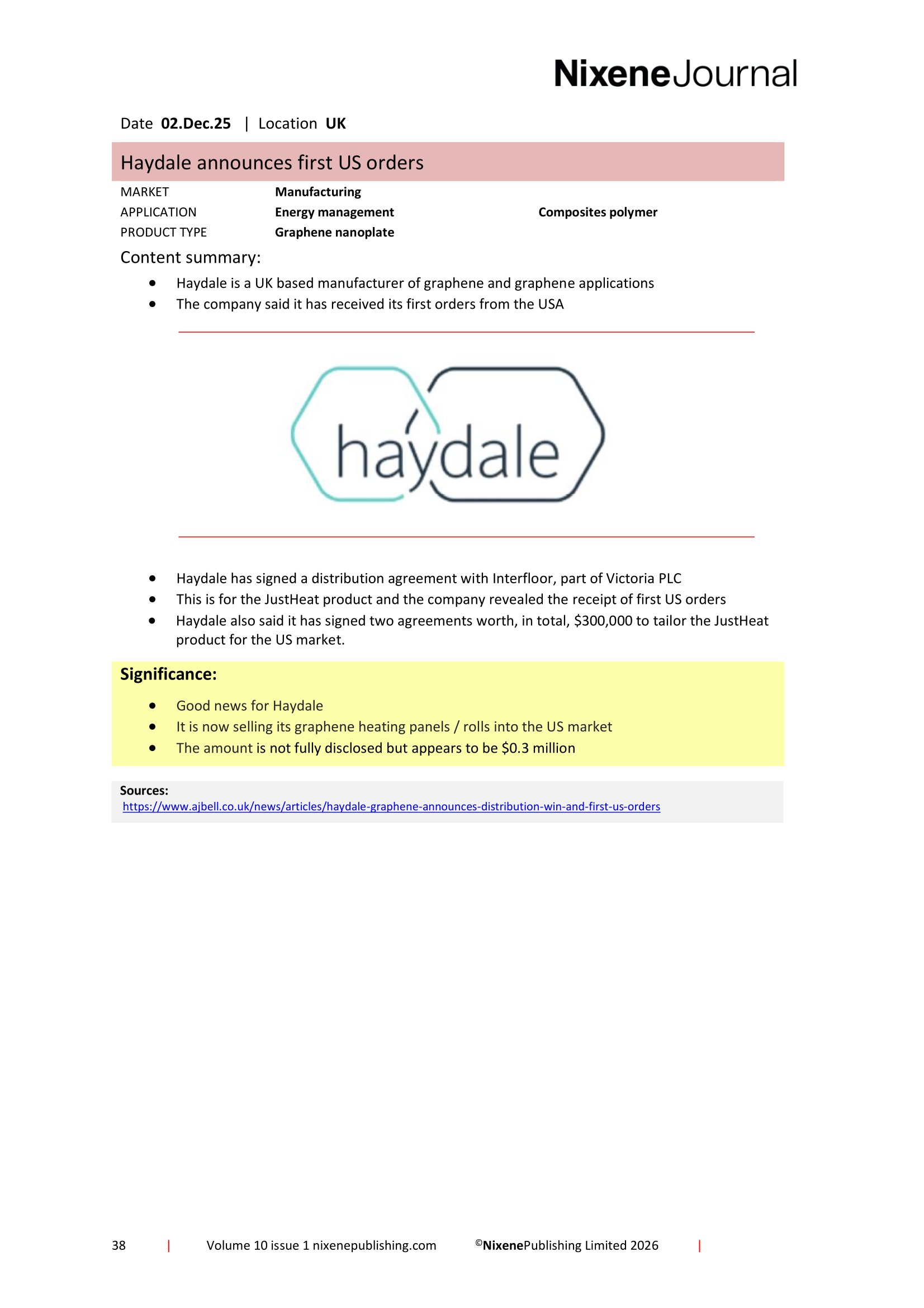 Nixene Journal Volume 10 Issue 1-38 (January 2026)