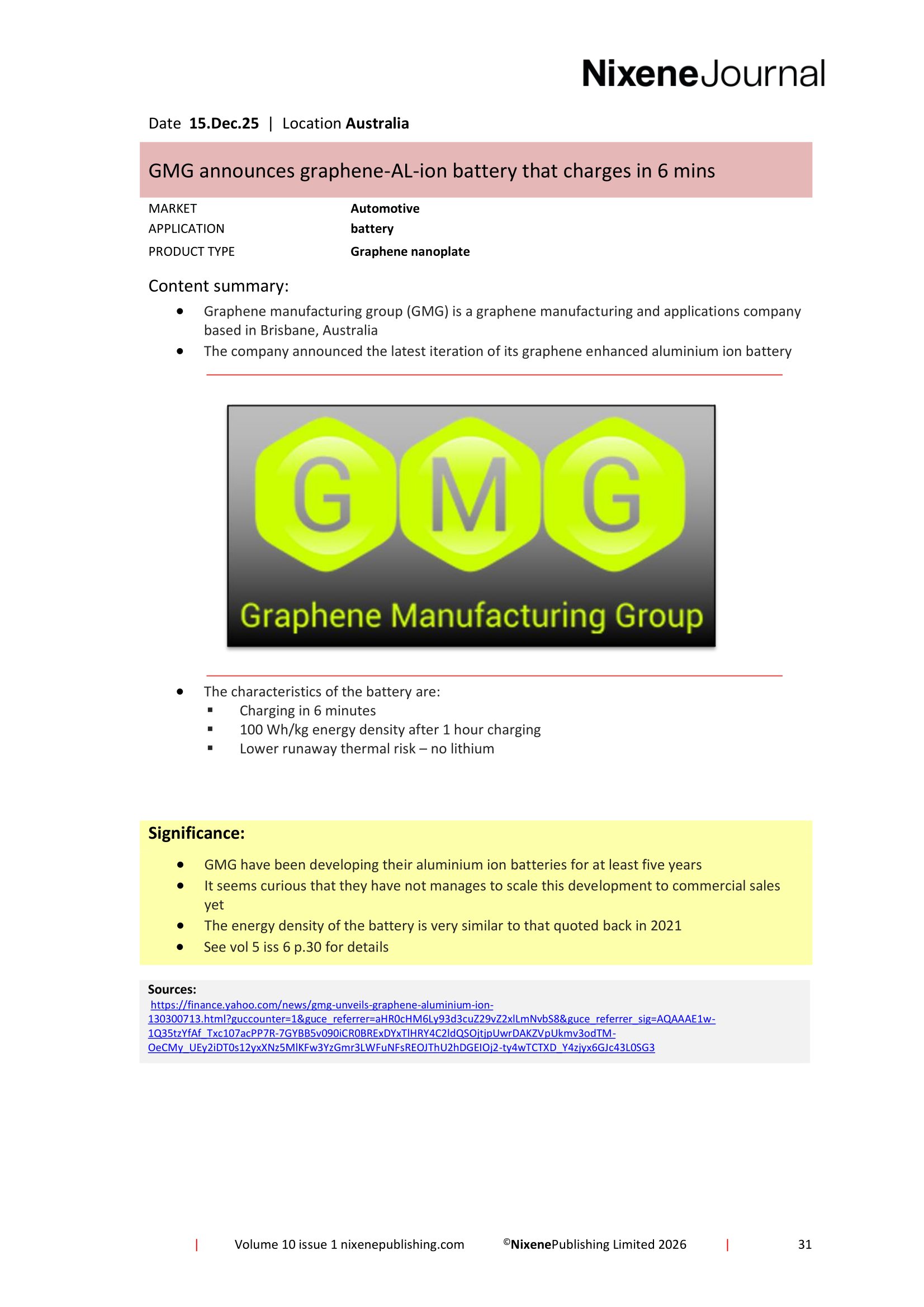 Nixene Journal Volume 10 Issue 1-31 (January 2026)