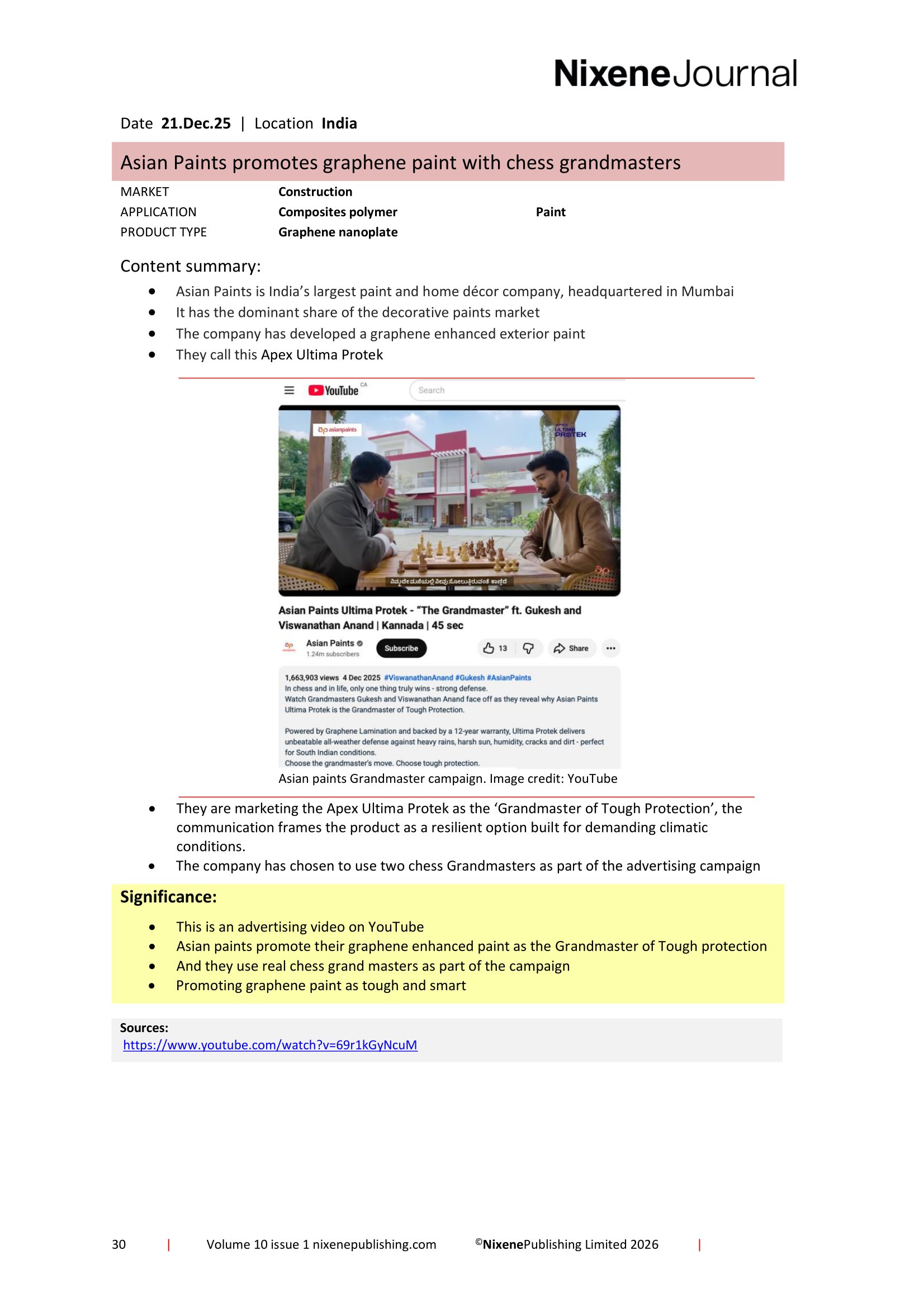 Nixene Journal Volume 10 Issue 1-30 (January 2026)