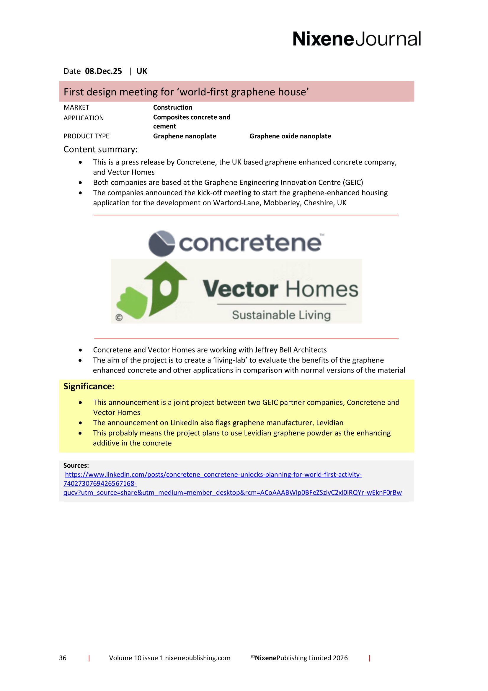 Nixene Journal Volume 10 Issue 1-36 (January 2026)