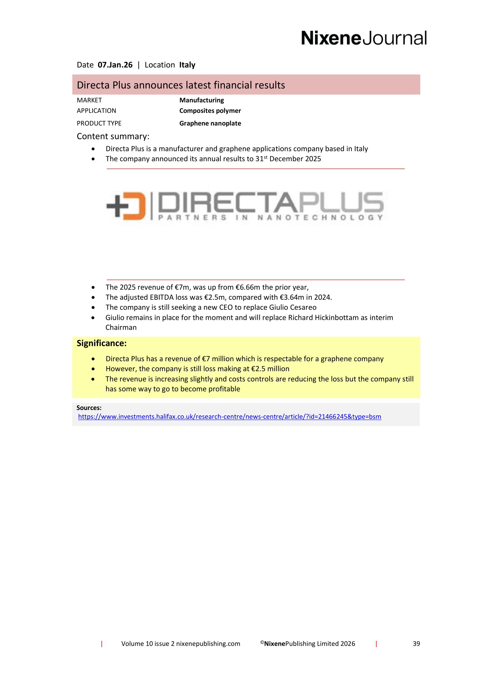 Nixene Journal Volume 10 Issue 2-39 (February 2026)