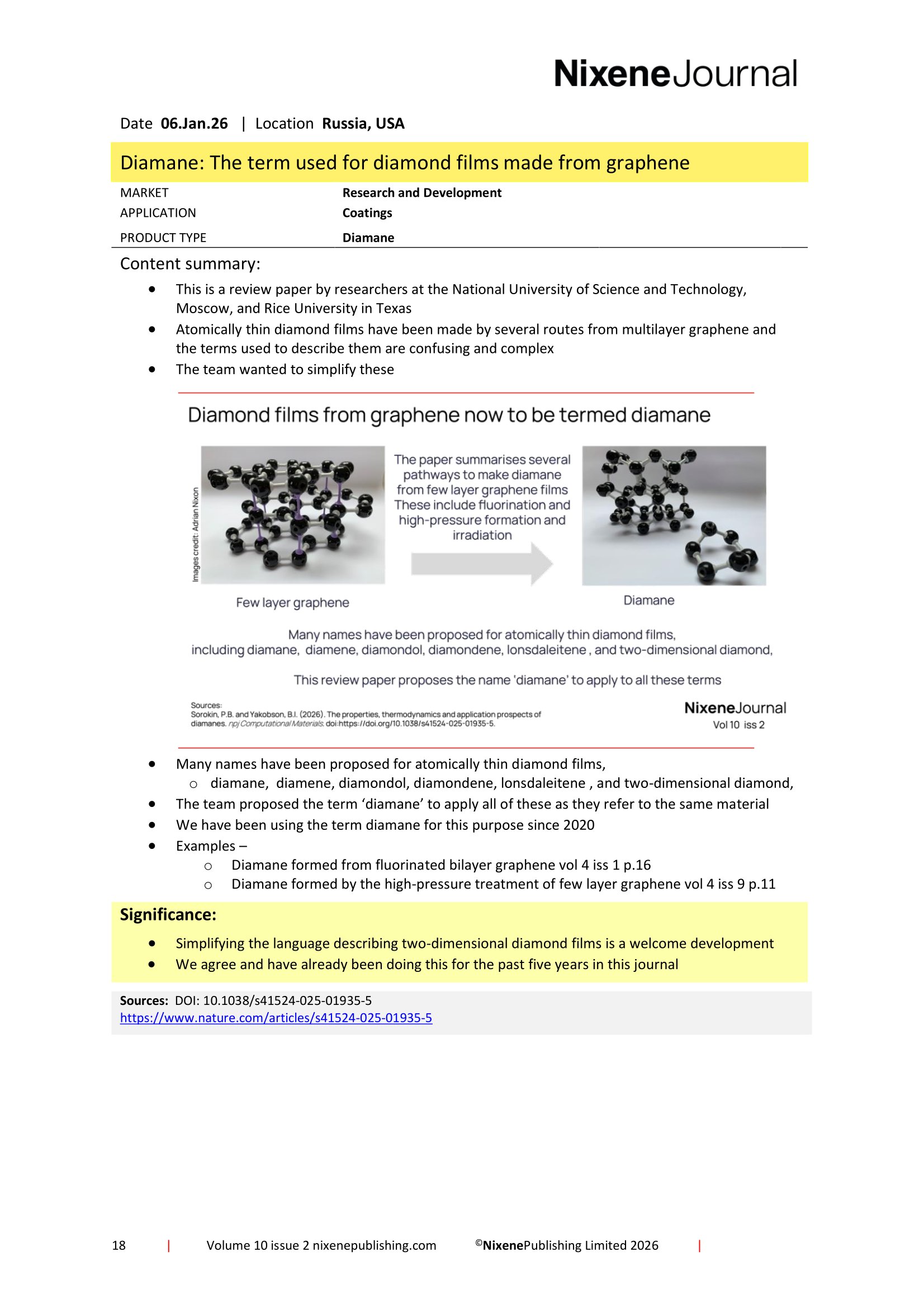 Nixene Journal Volume 10 Issue 2-18 (February 2026)