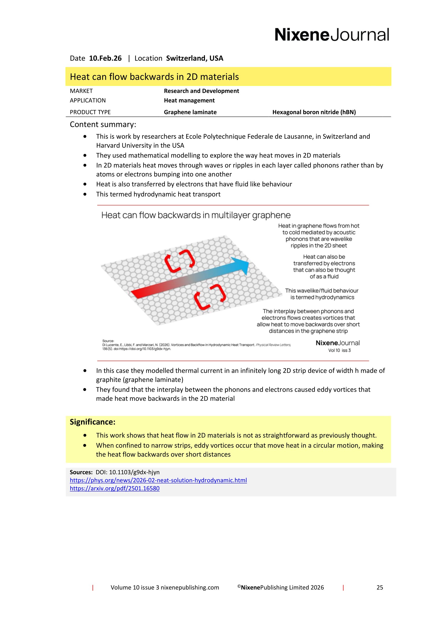 Nixene Journal Volume 10 Issue 3-25 (March 2026)