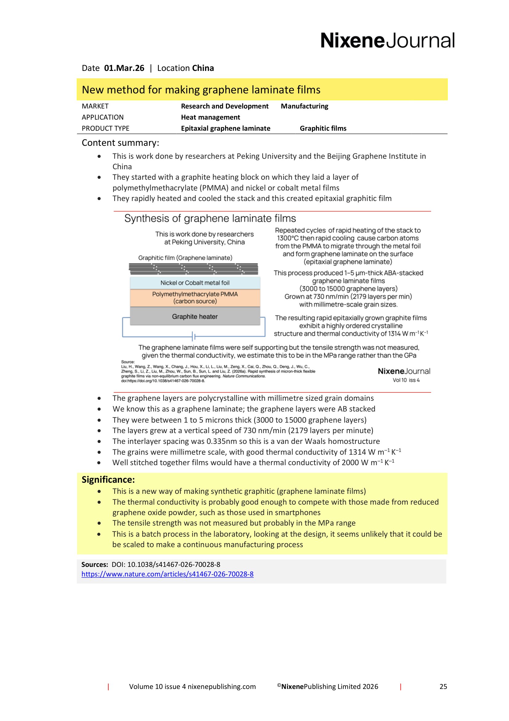 Nixene Journal Volume 10 Issue 4-25 (April 2026)