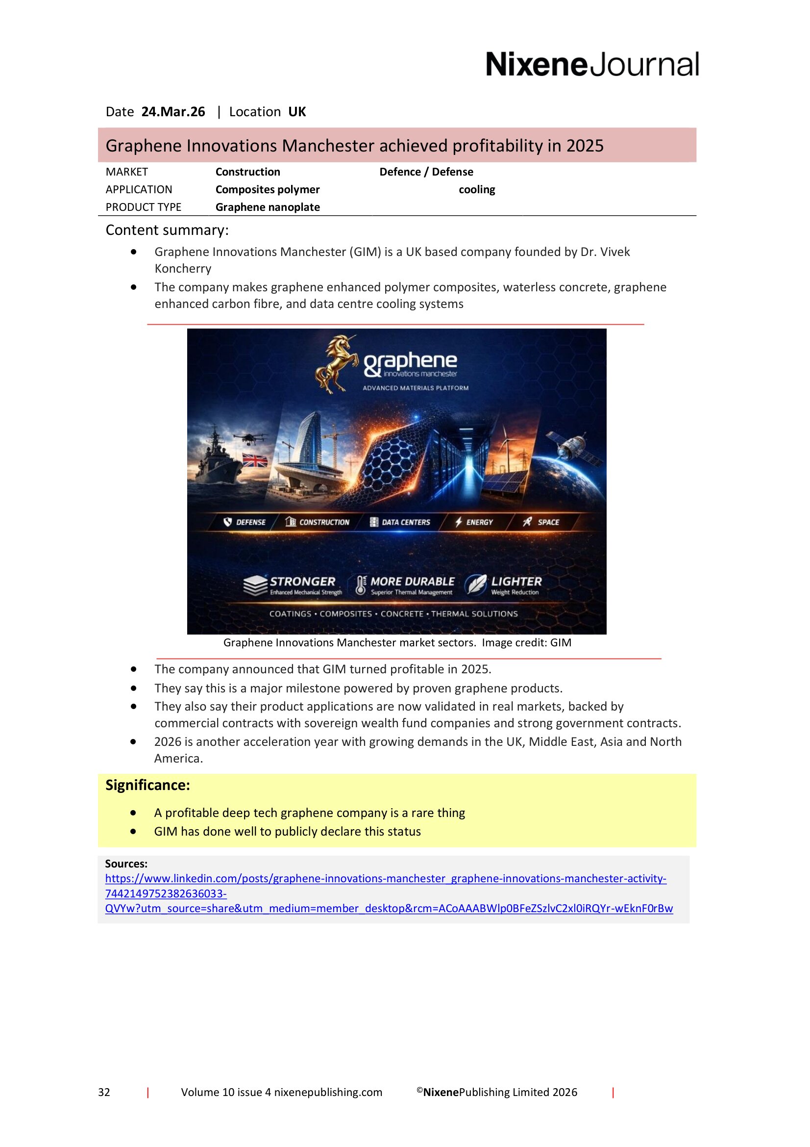 Nixene Journal Volume 10 Issue 4-32 (April 2026)