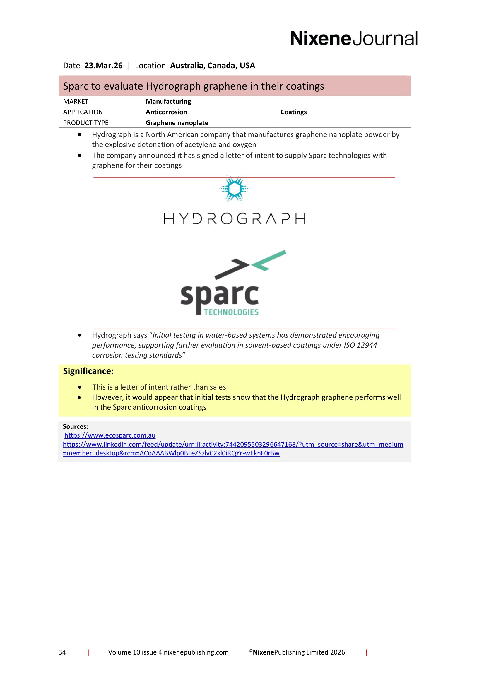 Nixene Journal Volume 10 Issue 4-34 (April 2026)