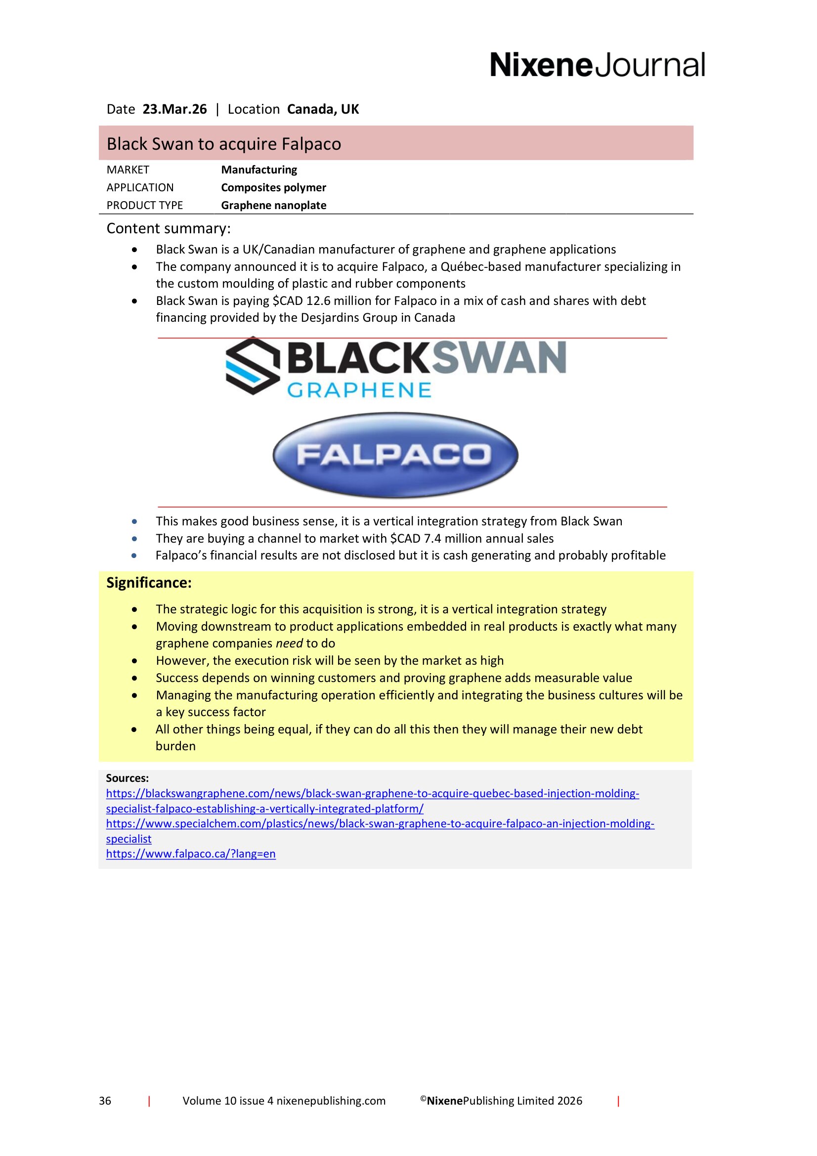 Nixene Journal Volume 10 Issue 4-36 (April 2026)