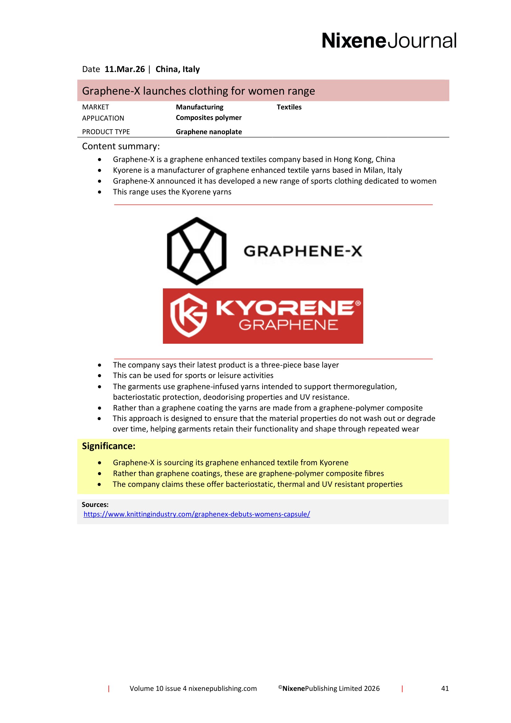 Nixene Journal Volume 10 Issue 4-41 (April 2026)