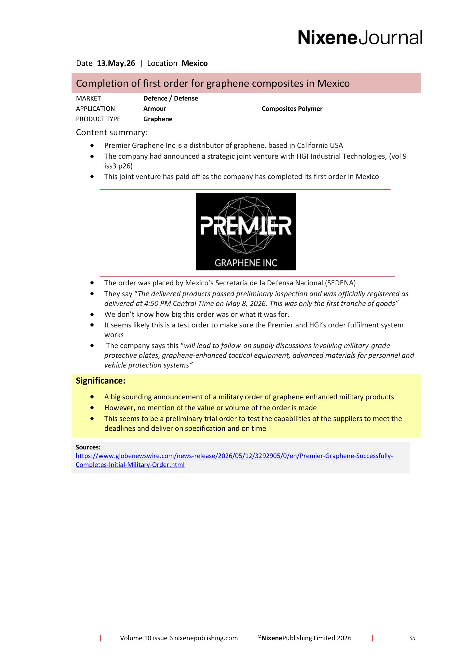 Nixene Journal Volume 10 Issue 6-35 (June 2026)