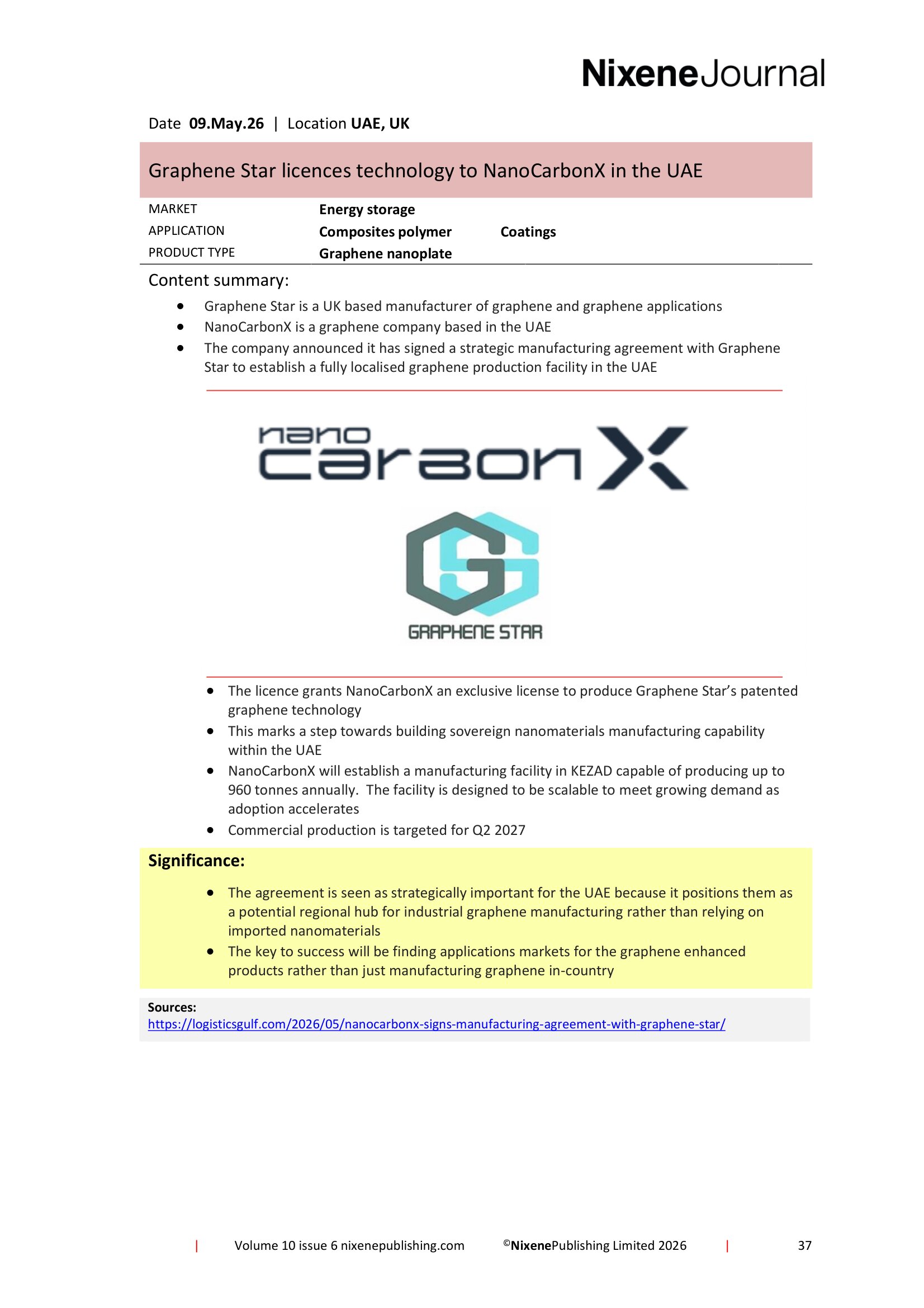 Nixene Journal Volume 10 Issue 6-37 (June 2026)