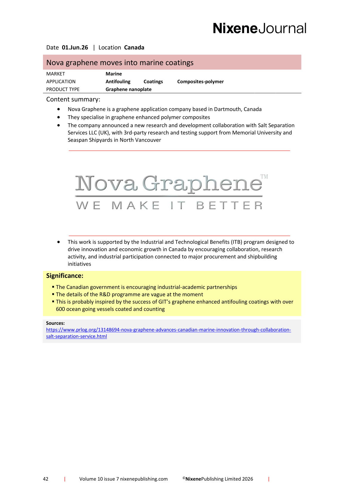 Nixene Journal Volume 10 Issue 7-42 (July 2026)