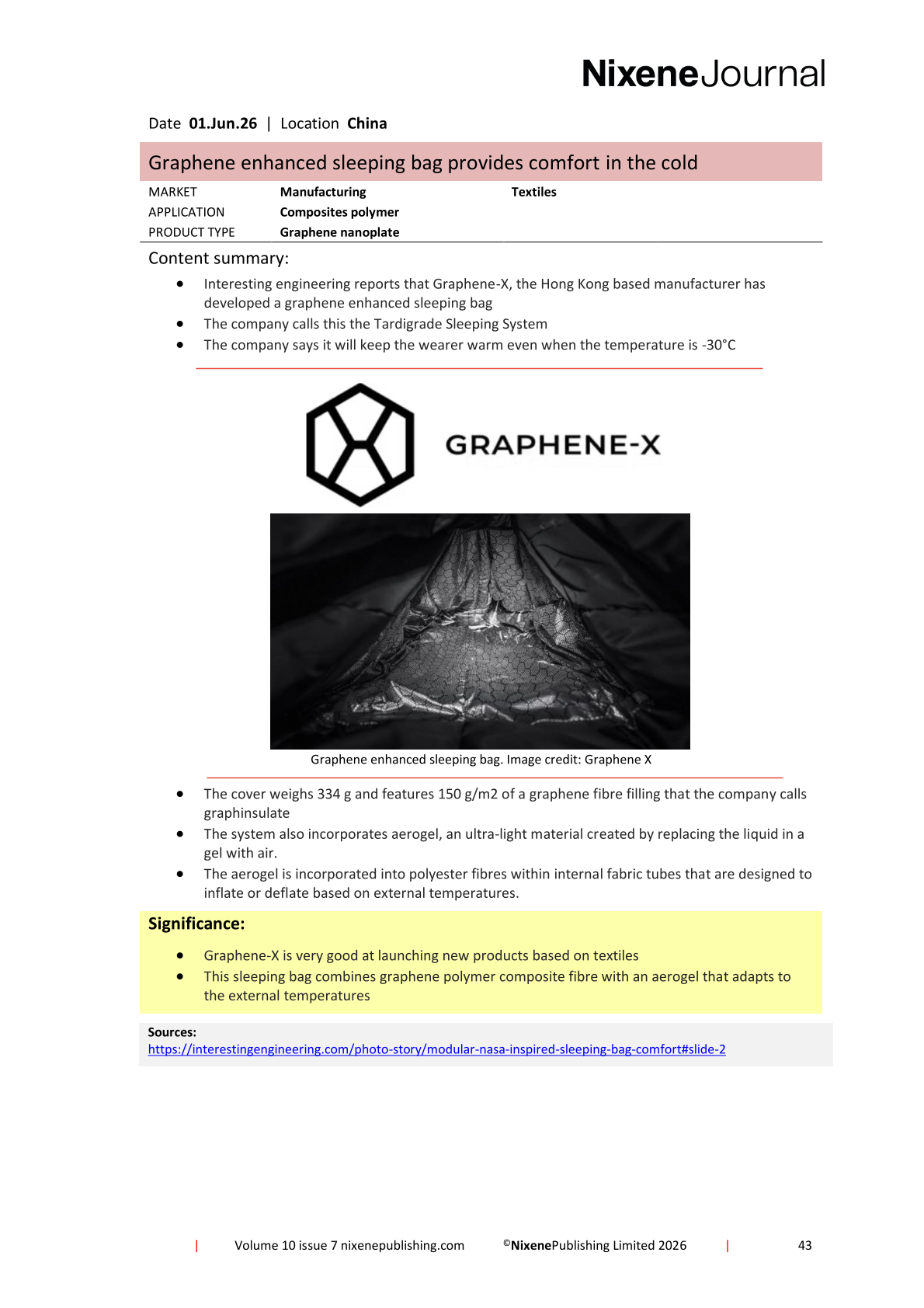 Nixene Journal Volume 10 Issue 7-43 (July 2026)