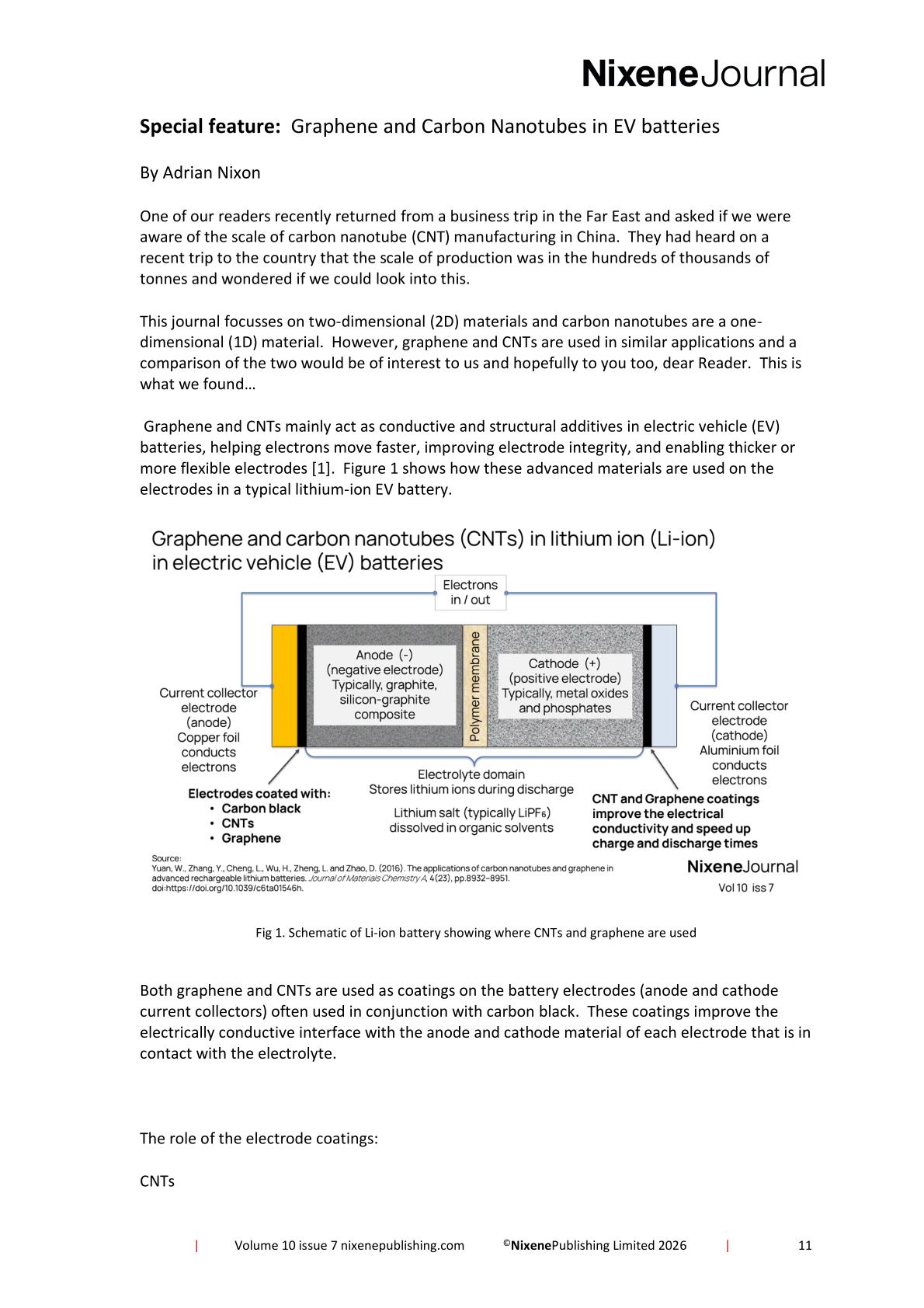Nixene Journal Volume 10 Issue 7 Special Feature 1 (July 2026)