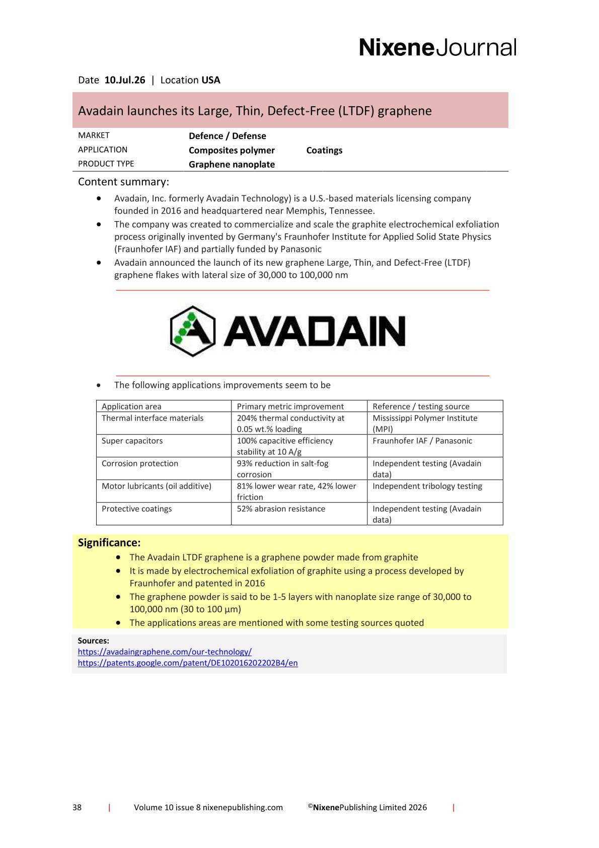 Nixene Journal Volume 10 Issue 8-38 (August 2026)