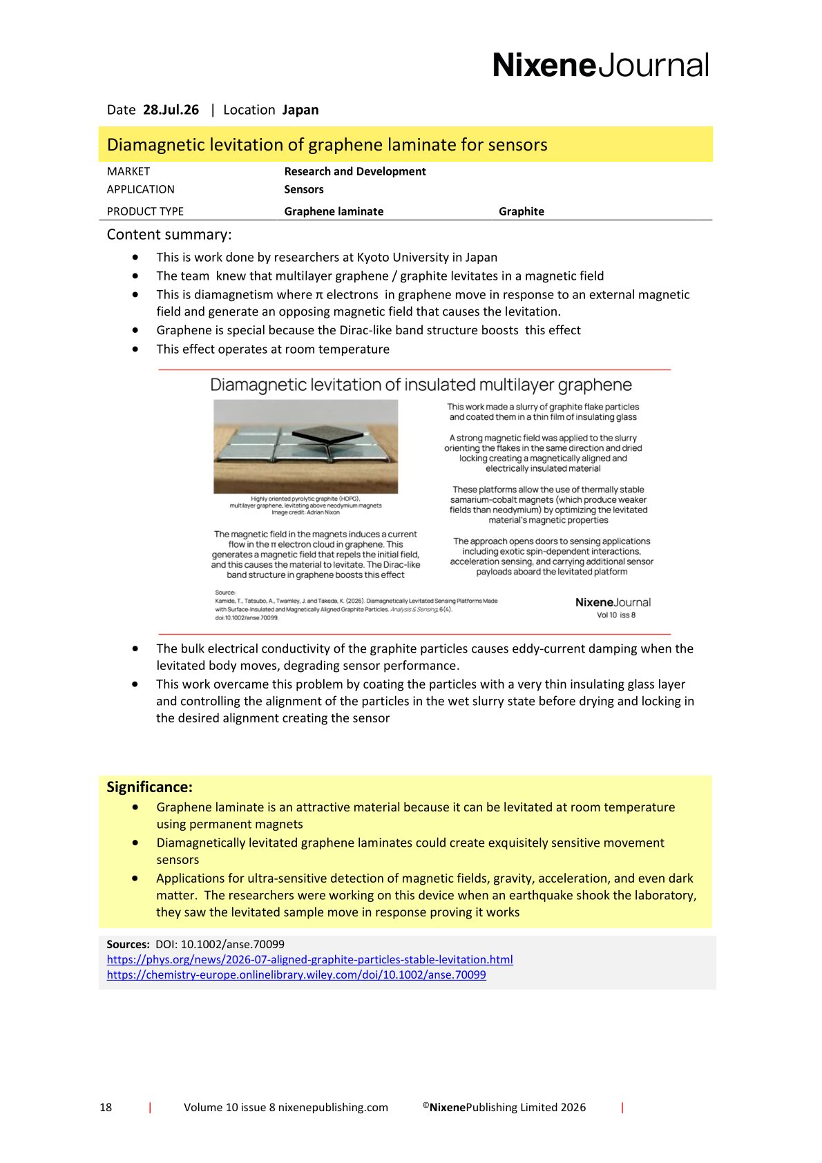 Nixene Journal Volume 10 Issue 8-18 (August 2026)