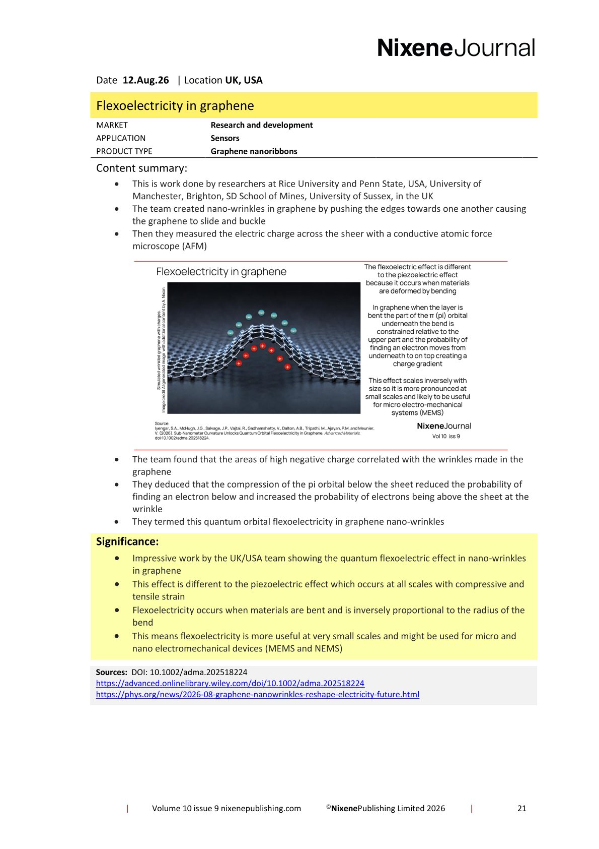 Nixene Journal Volume 10 Issue 9-21 (September 2026)